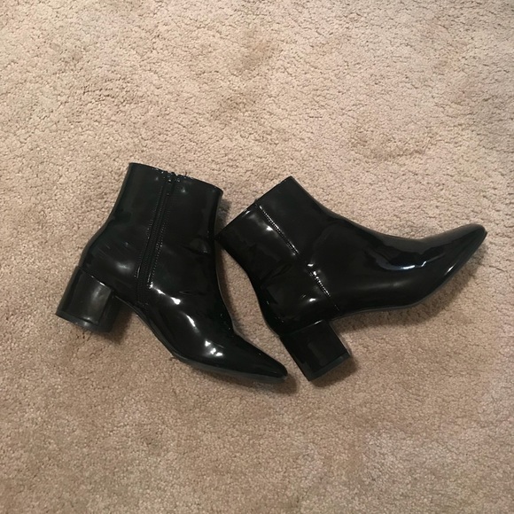 Forever 21 Shoes - Forever 21 Block Ankle Boots